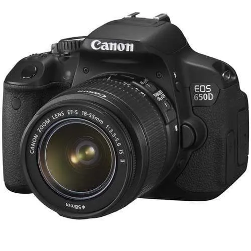 EOS 650D SLR - Nero + Canon EF-S 18-55 mm f/3.5-5.6 IS II f/3.5-5.6