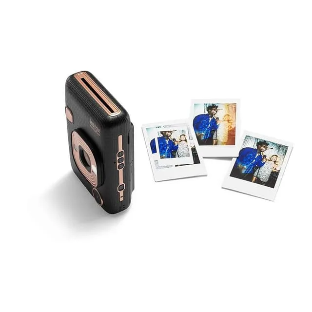 Instant Instax Mini LiPlay - Nero + Fujifilm 28mm f/2 f/2