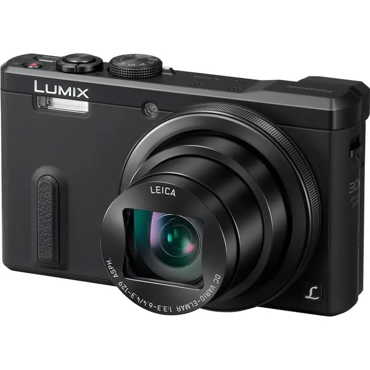 Fotocamera compatta Lumix DMC-TZ61 - Nera + Panasonic Leica DC Vario-Elmar 24-720mm f/3.3-6.4 ASPH f/3.3-6.4