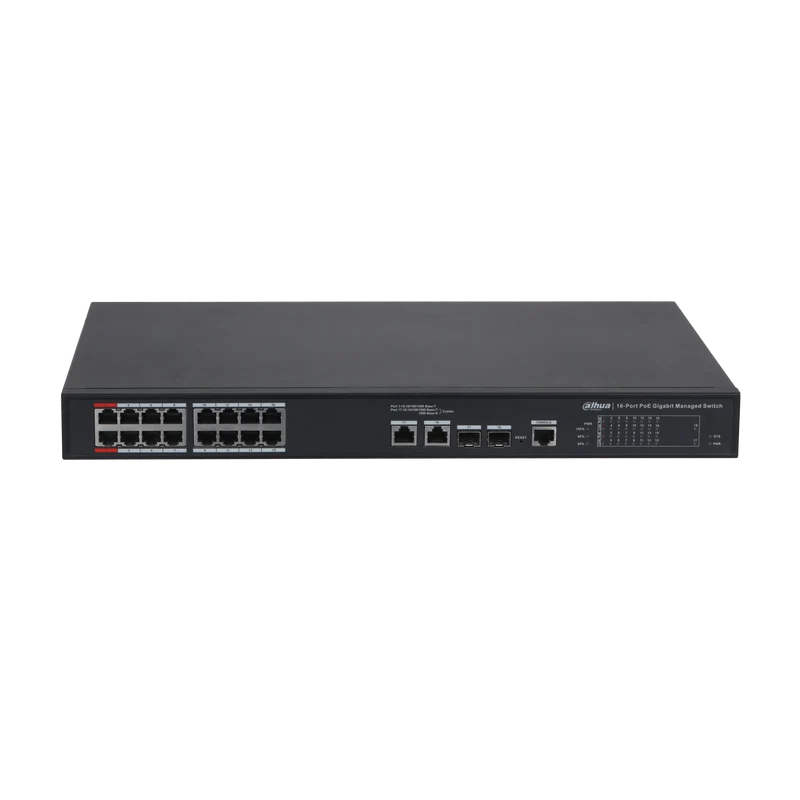DAHUA PFS4218-16GT2GF-240 16-Port Gigabit Managed PoE Switch
