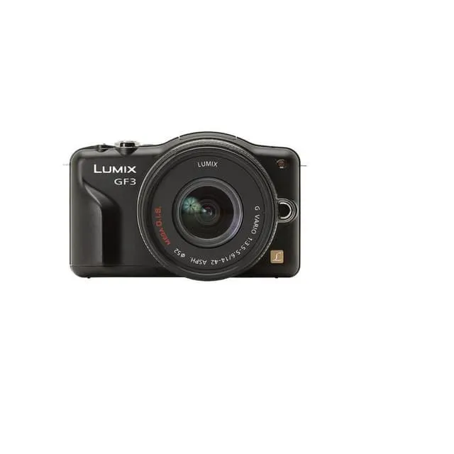 Panasonic DMC-GF3 - Nero + Panasonic Lumix G Vario 14-42 mm f/3.5-5.6 f/3.5-5.6