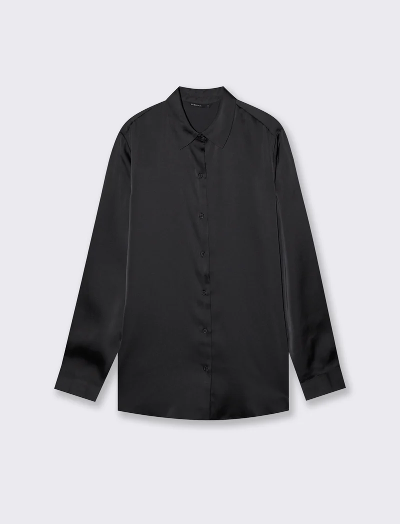 Camicie manica lunga eleganti e versatili - Nero