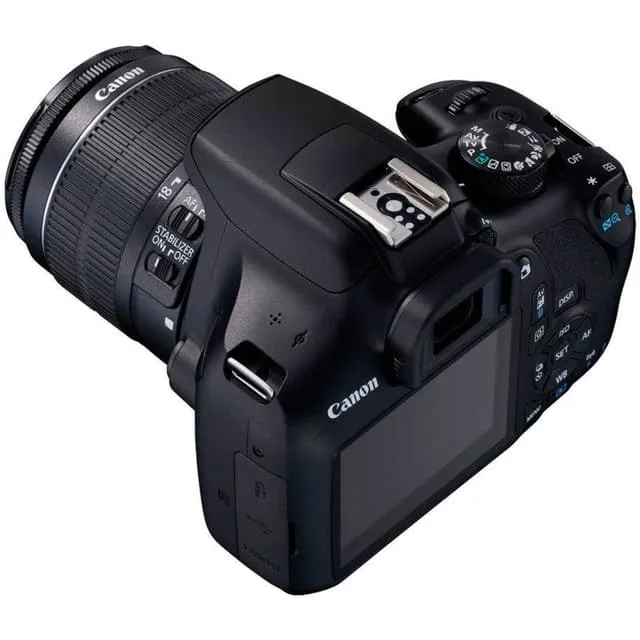 EOS 1300D SLR - Nero + Canon EF-S 18-55mm f/3.5-5.6 IS III f/3.5-5.6
