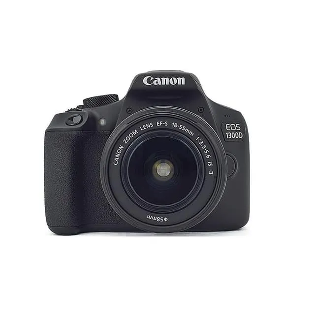 EOS 1300D SLR - Nero + Canon EF-S 18-55mm f/3.5-5.6 IS II f/3.5-5.6