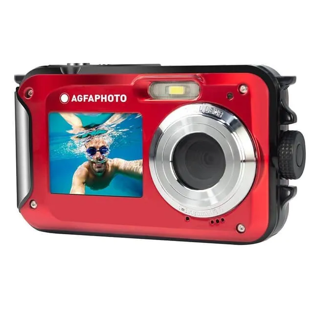 Fotocamera compatta Realishot WP8000 - Rossa