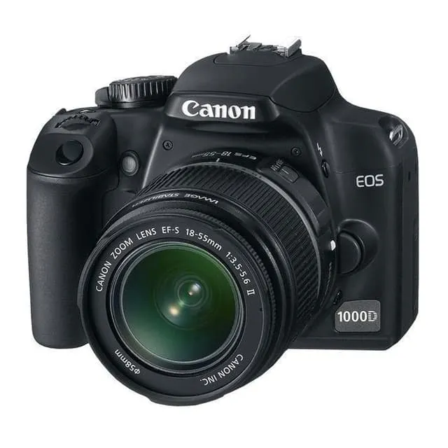 EOS 1000D SLR - Nero + Canon EF-S 18-55mm f/3.5-5.6 II f/3.5-5.6