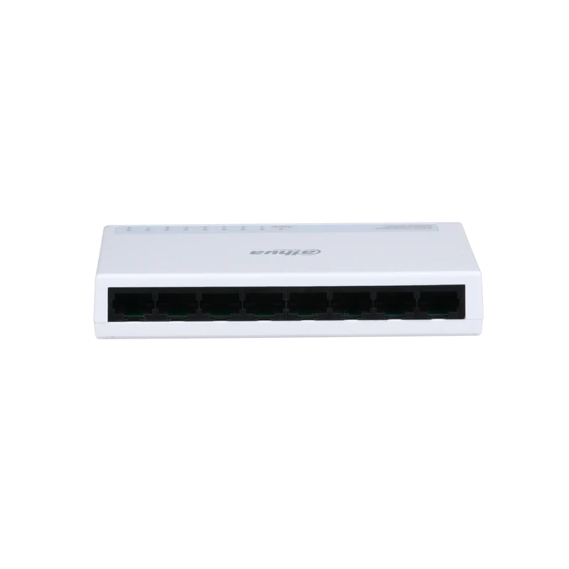 Switch Fast Ethernet da tavolo a 3008 porte DAHUA PFS8-8ET-L