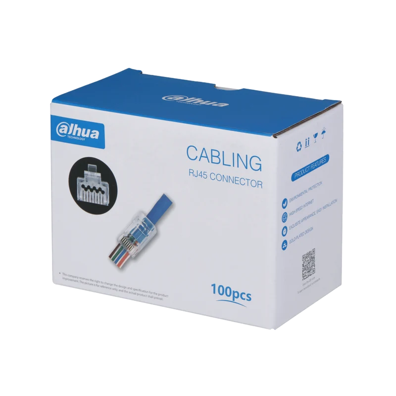 Connettore RJ976 passante UTP CAT631 6U" DAHUA PFM15-45-PT