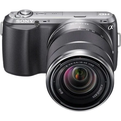 Alpha NEX-C3 - Nero/Argento + Sony E 18-55mm f/3.5-5.6 OSS f/3.5-5.6