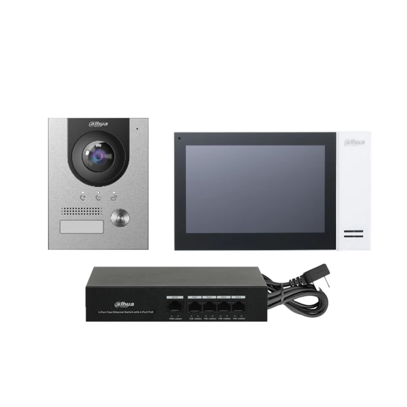 Stazione esterna e monitor interno per villa IP DAHUA KTP01L
