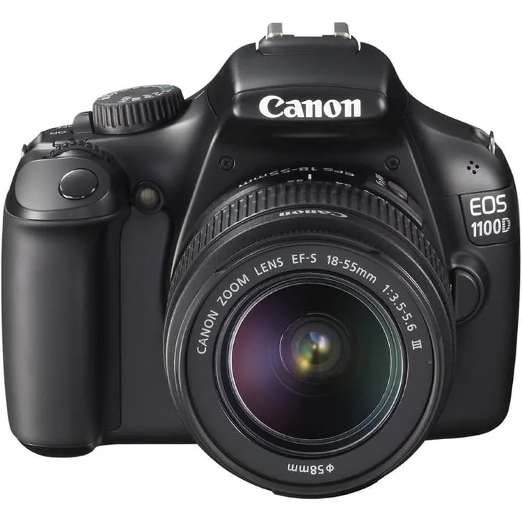EOS 1100D SLR - Nero + Canon EF-S 18-55 mm f/3.5-5.6 III f/3.5-5.6