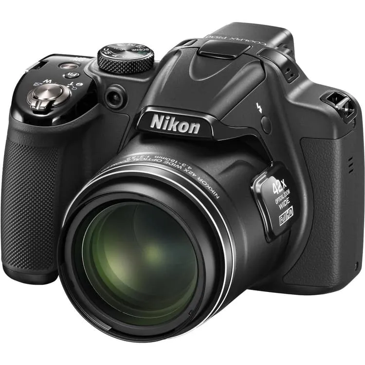 Fotocamera Bridge Coolpix P530 - Nera + Nikon Nikkor 42X Zoom ottico grandangolare ED VR 24-1000mm f/3-5.9 f/3-5.9