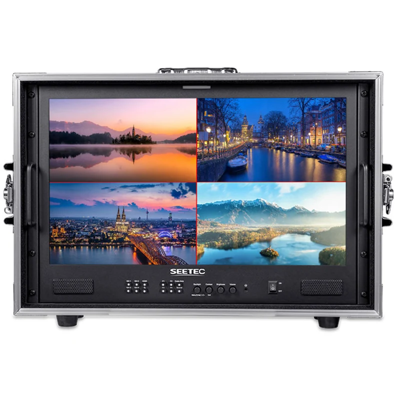 SEETEC ATEM215S-CO 21.5 pollici 1920x1080 Carry On Director Monitor LUT Waveform HDMI 4 SDI In Out