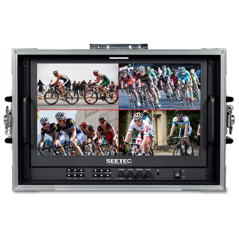 SEETEC ATEM156S-CO 15.6 pollici 1920x1080 Carry On Director Monitor LUT Waveform HDMI 4 SDI In Out