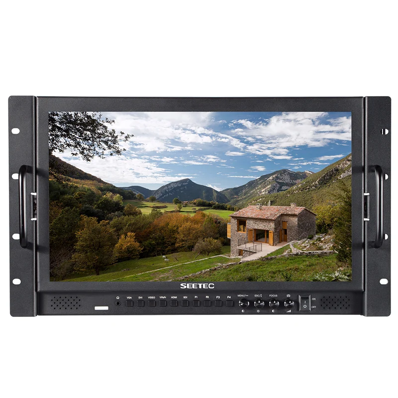 SEETEC P173-9HSD-RM Monitor da 17.3 pollici 1920x1080 per montaggio su rack con SDI 4K HDMI