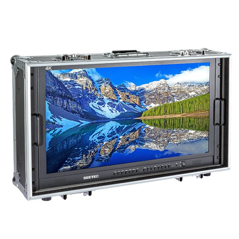 SEETEC 4K280-9HSD-CO 27 pollici 3840 × 2160 continua Director Broadcast Monitor SDI 4 HDMI Quad Display