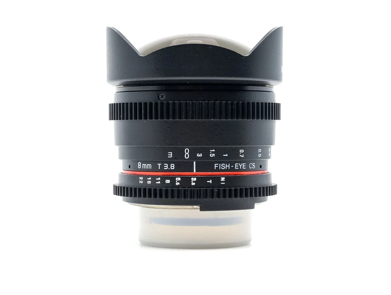 Samyang 8mm T3.8 UMC CS - Compatibile con Nikon