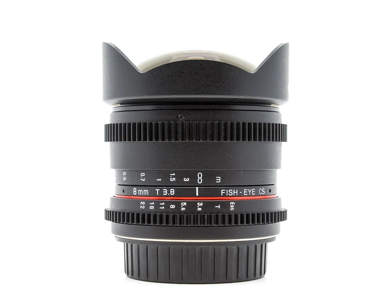 Samyang 8mm T3.8 UMC CS - Compatibile con Canon EF-S