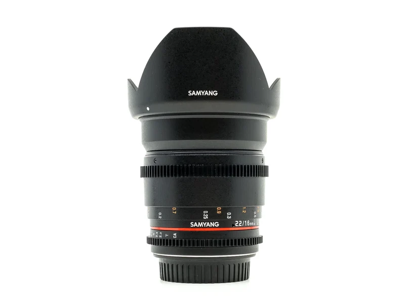 Samyang 16mm T2.2 ED AS UMC CS II - Compatibile con Canon EF