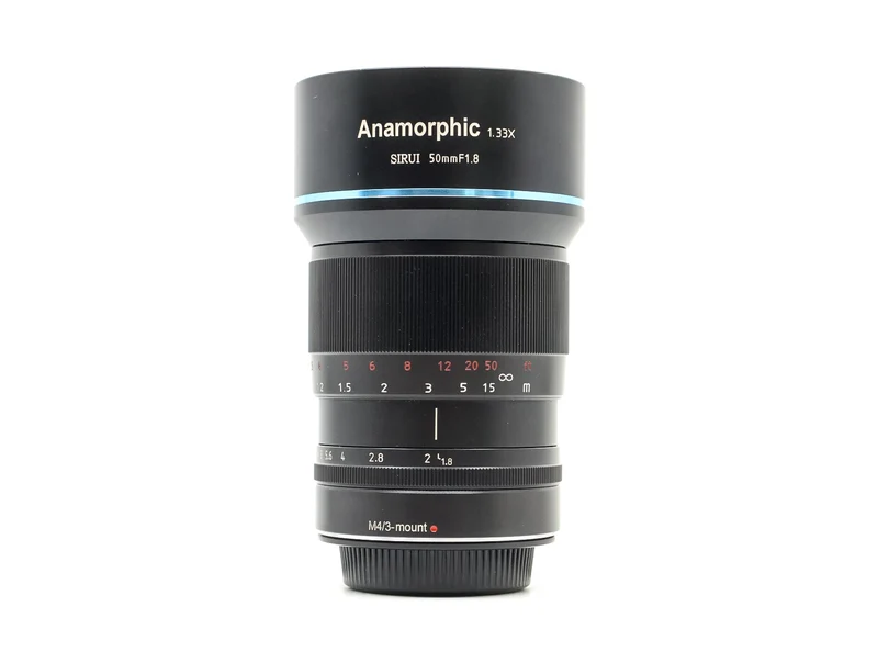 Sirui 50mm f/1.8 1.33x Anamorfico - Compatibile con Micro Quattro Terzi