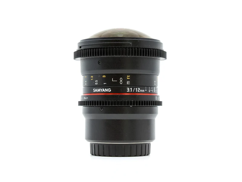Samyang 12mm T3.1 ED AS NCS VDSLR - compatibile con Nikon