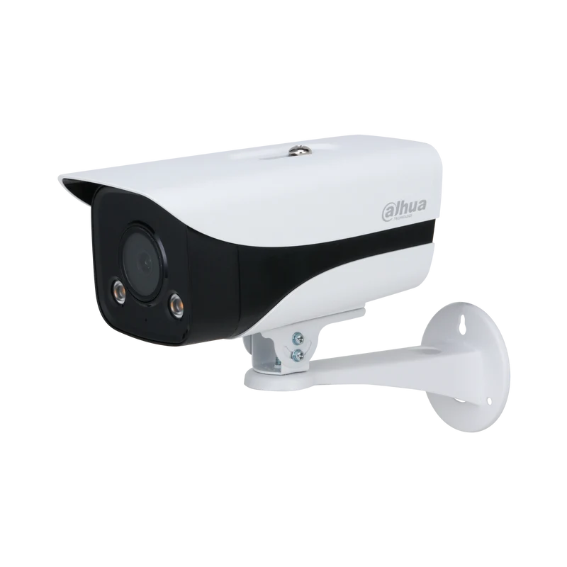DAHUA IPC-HFW2439M-AS-LED-B-S2 Telecamera di rete bullet a colori a focale fissa da 4 MP Lite