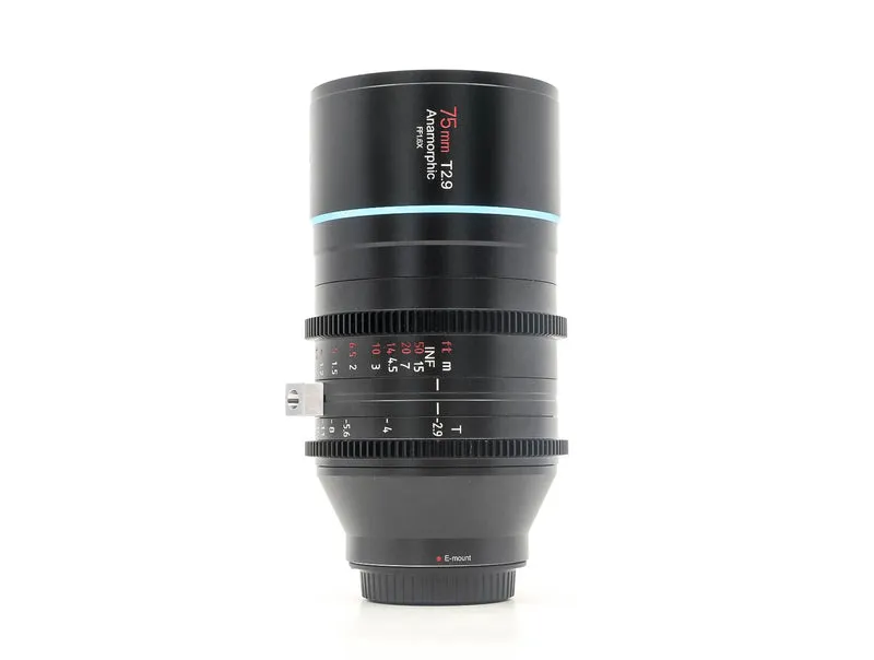 Sirui 75mm T2.9 1.6x Anamorfico - Compatibile con Sony FE
