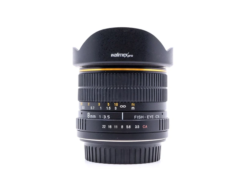 Walimex Pro 8mm f/3.5 CS Fisheye - Canon EF-S