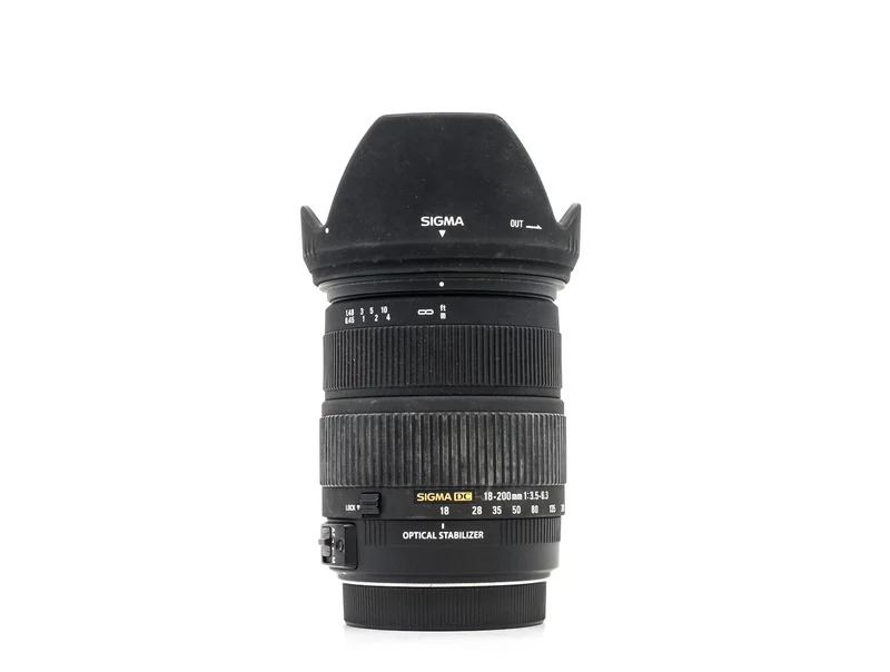 Sigma 18-200mm f/3.5-6.3 DC OS HSM - Compatibile con Canon EF-S