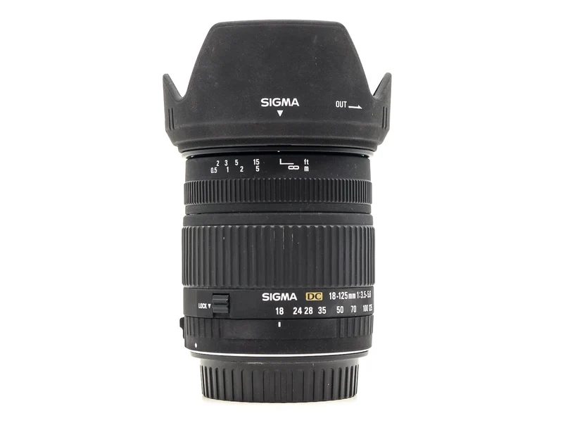 Sigma 18-125mm f/3.8-5.6 DC OS HSM - Compatibile con Canon EF-S