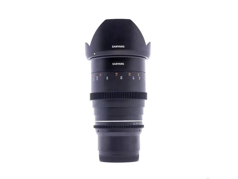 Samyang 35mm T1.5 Cine VDSLR MK2 - Compatibile con Sony FE