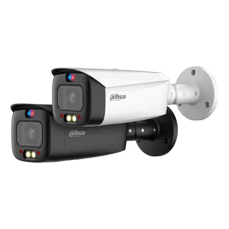 DAHUA IPC-HFW3849T1-AS-PV-S3 Telecamera di rete WizSense bullet a focale fissa da 8 MP con doppia illuminazione intelligente e deterrenza attiva
