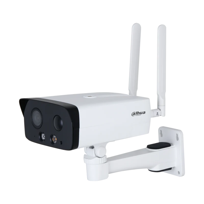 Telecamera di rete DAHUA IPC-HFW3441DG-AS-4G-LA-B 4MP IR bullet a focale fissa WizSense 4G