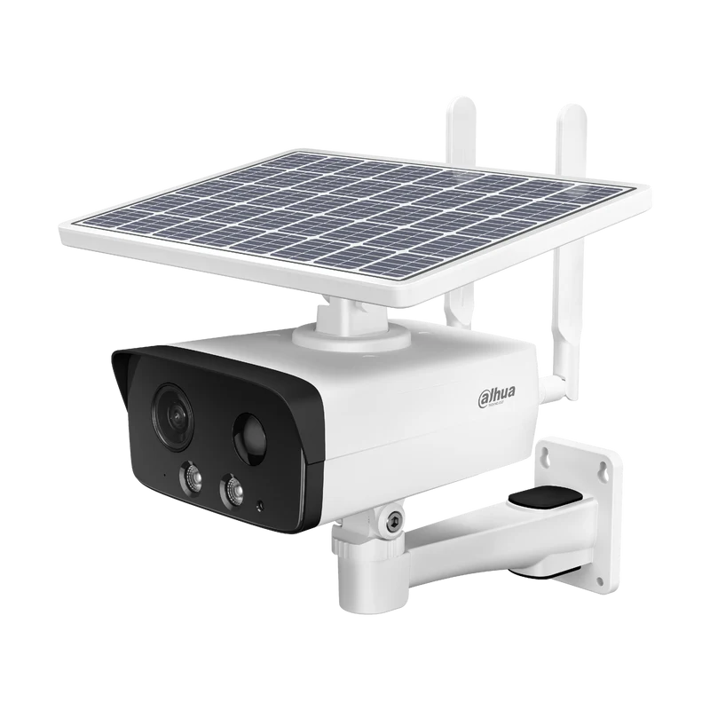 Telecamera di rete ad energia solare 2431G DAHUA IPC-HFW4DG-4G-SP-LA-B 4MP IR bullet a focale fissa