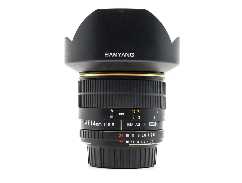 Samyang 14mm f/2.8 ED AS IF UMC [Chip AE] - Compatibile con Nikon