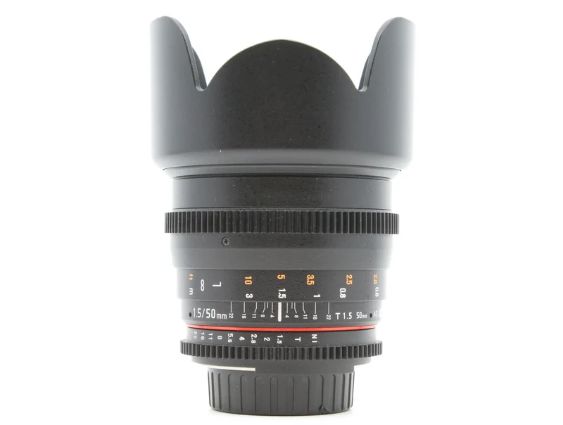 Samyang 50mm T1.5 VDSLR AS UMC - Compatibile con Nikon