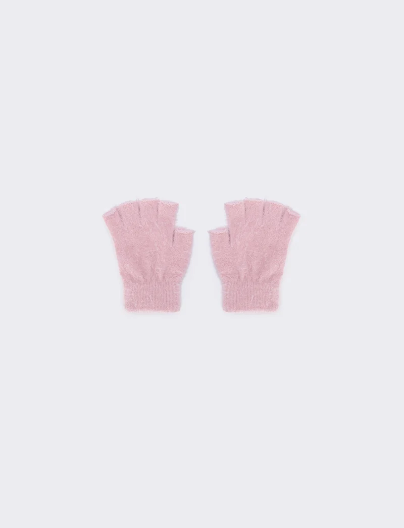 Guanti senza dito eleganti - Rosa