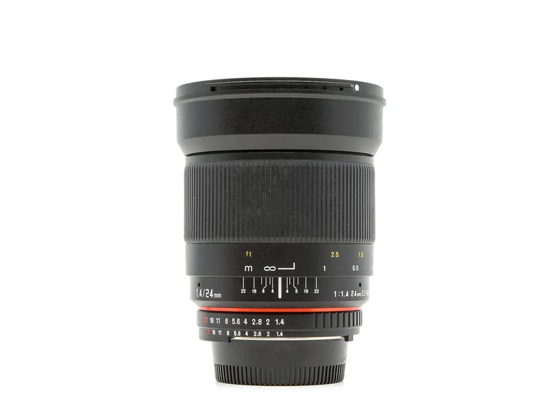 Walimex Pro 24mm f/1.4 ED AS UMC - Compatibile con Nikon