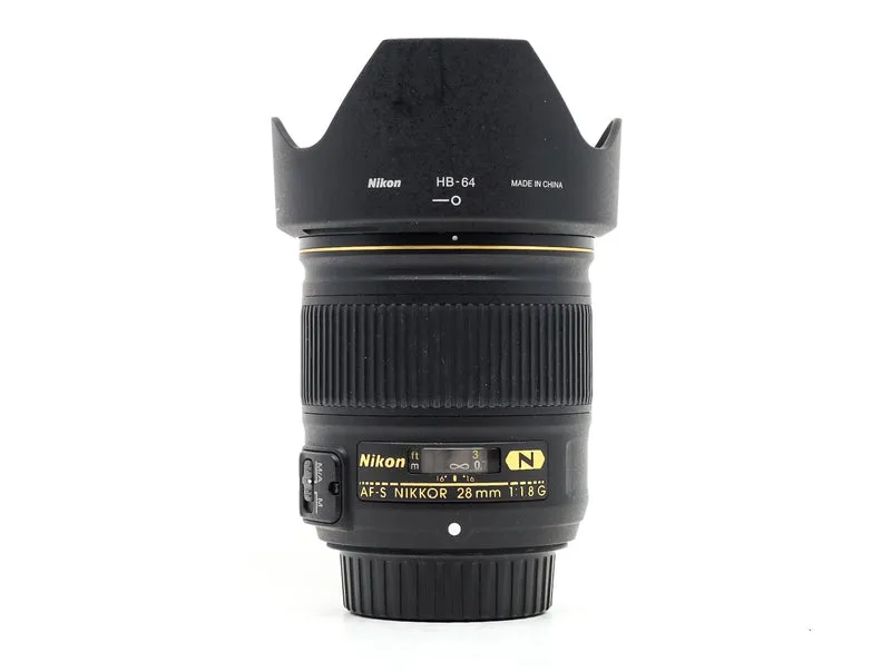 Obiettivo Nikon AF-S Nikkor 28 mm f/1.8G