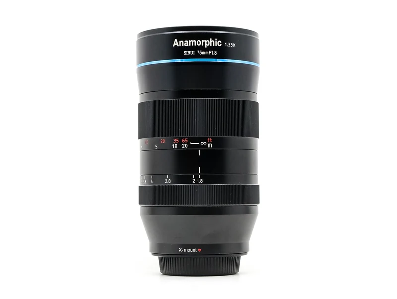 Sirui 75mm f/1.8 1.33x Anamorfico - Fujifilm X Fit