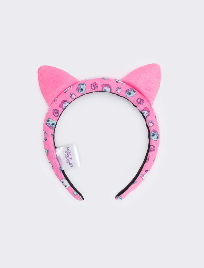 Cerchietto Gabby's con Orecchie Decorate - Rosa