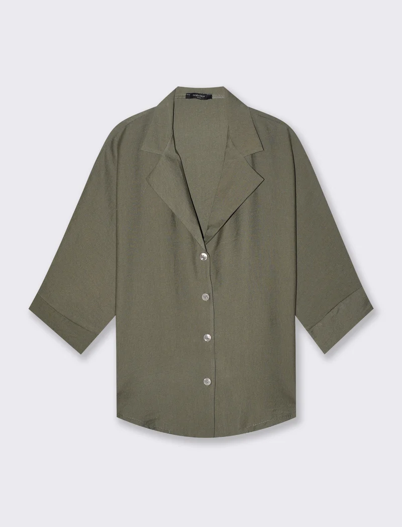 Camicia Manica Corto con Tasca - Ve.milit.