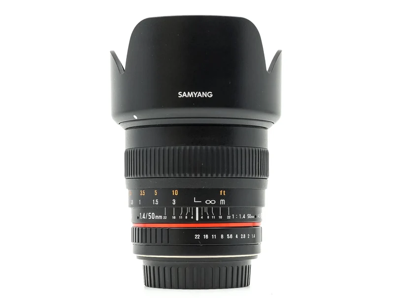 Samyang 50mm f/1.4 AS UMC - Compatibile con Canon EF