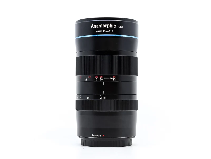 Sirui 75mm f/1.8 1.33x Anamorfico - Nikon Z Fit