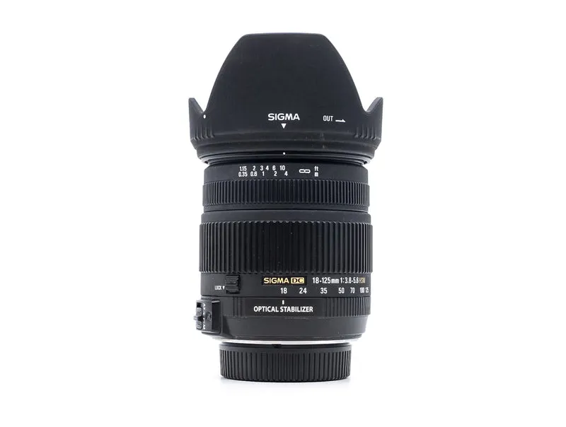 Sigma 18-125mm f/3.8-5.6 DC OS HSM - Compatibile con Nikon