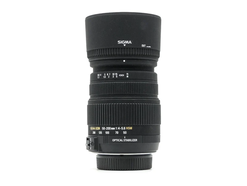 Sigma 50-200mm f/4-5.6 DC OS HSM - Compatibile con Nikon