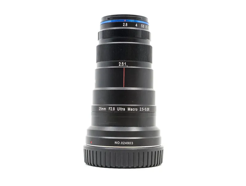 Laowa 25mm f/2.8 2.5-5X Ultra Macro - Compatibile con Canon RF