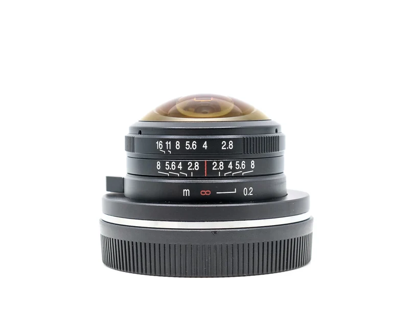 Laowa 4mm f/2.8 Fisheye - Compatibile con Canon EF-M