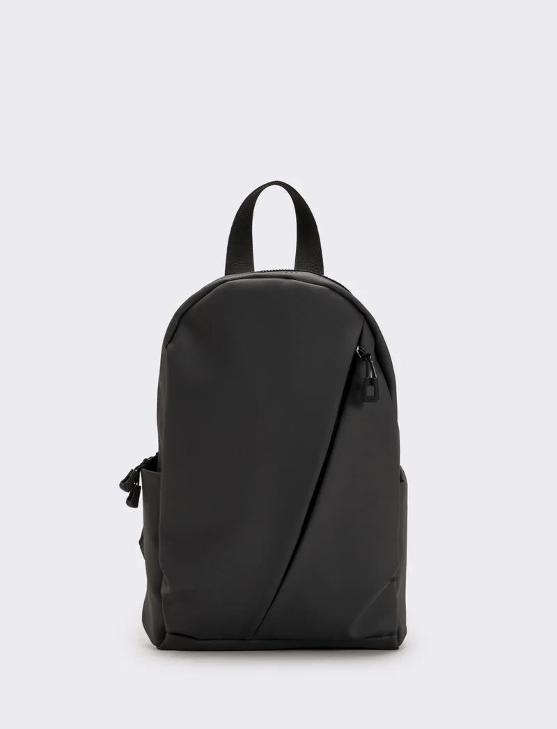 Borsa uomo monospalla/zaino - Grigio