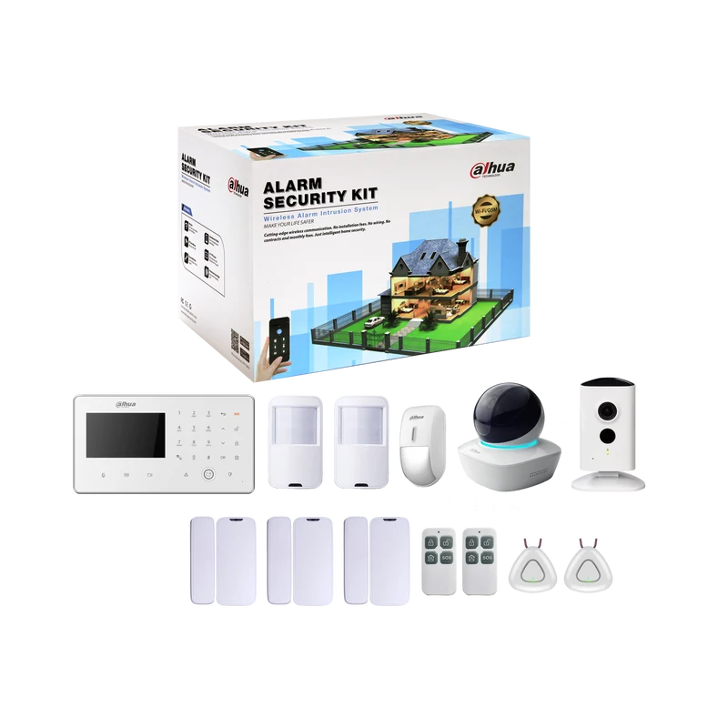 Kit Sicurezza Allarme DAHUA ART-ARC5402A-W-10-A35-C35
